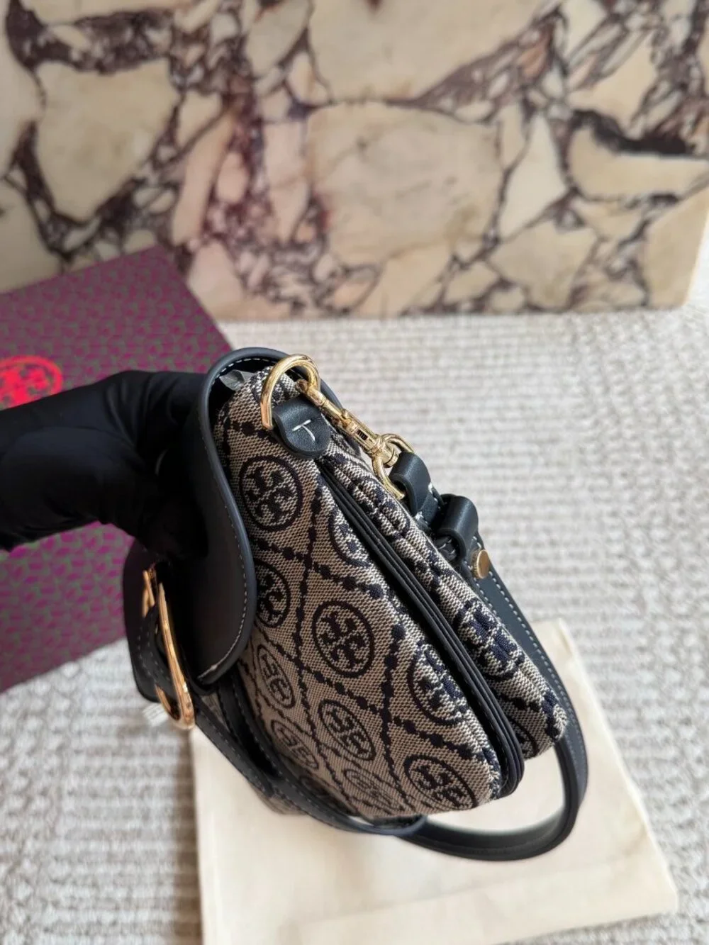 Tory Burch material monogram